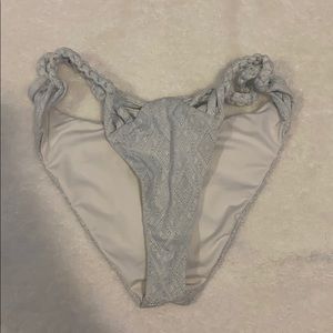 Frankie’s Bikinis Mary Jane Bottom Large Chambray